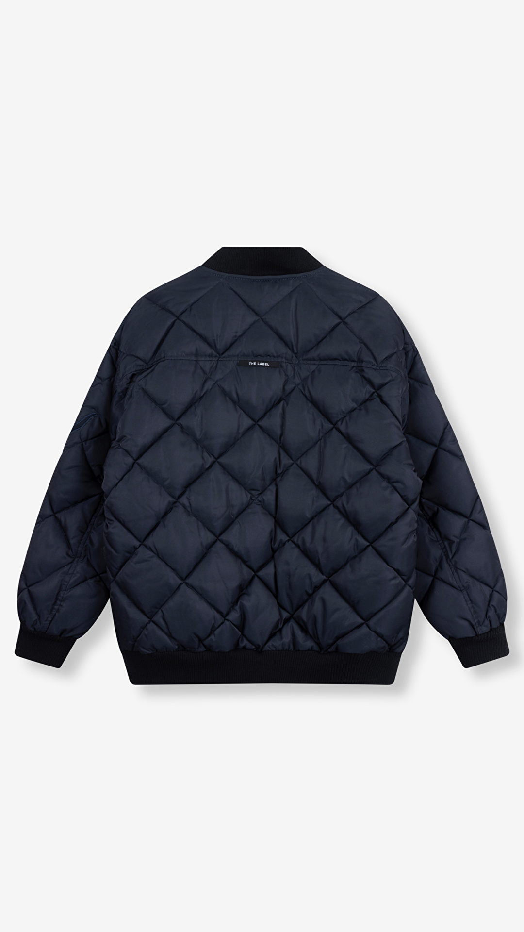 ALIX THE LABEL Quilted Bomber Jacke