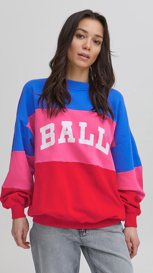 BALL Barobinson Sweatshirt blau/pink/rot