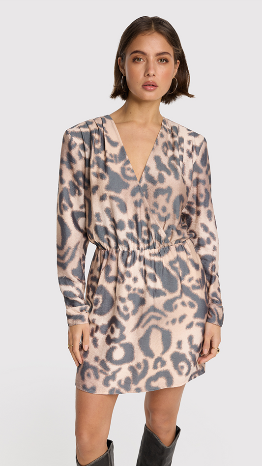 ALIX Fake Wrap Dress (Kleid)