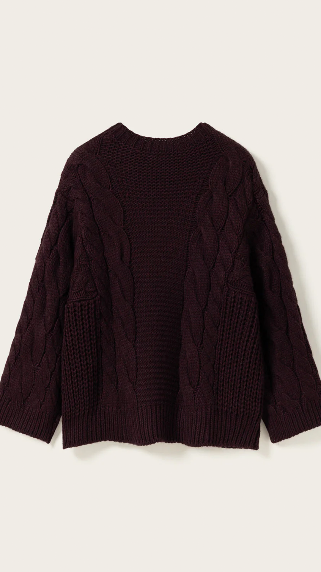 NOELLA Lisbeth Knit Burgundy