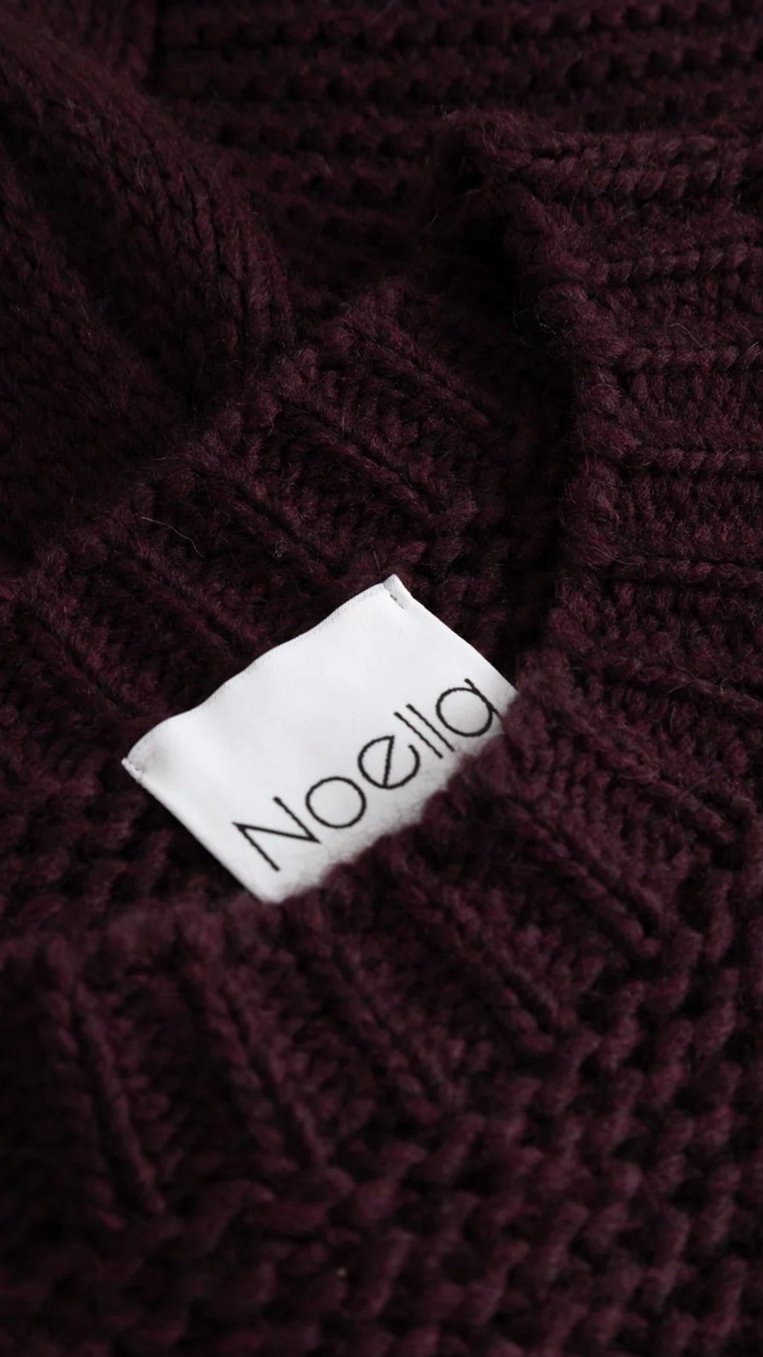 NOELLA Lisbeth Knit Burgundy
