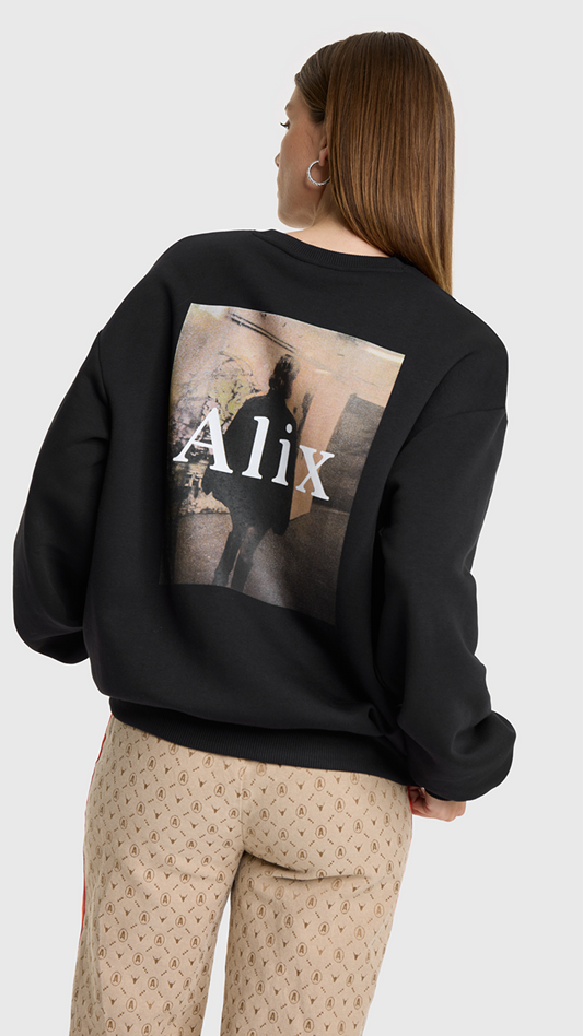 ALIX THE LABEL Photoprint Sweater