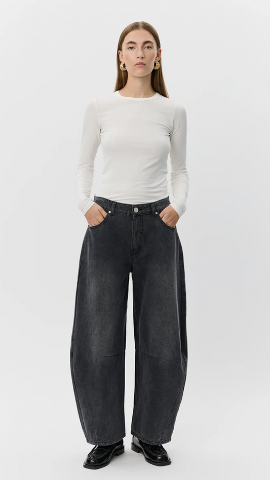 SOFIE SCHNOOR Tomarsw Barrrel-Trousers black