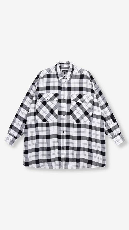 ALIX THE LABEL Check Blouse