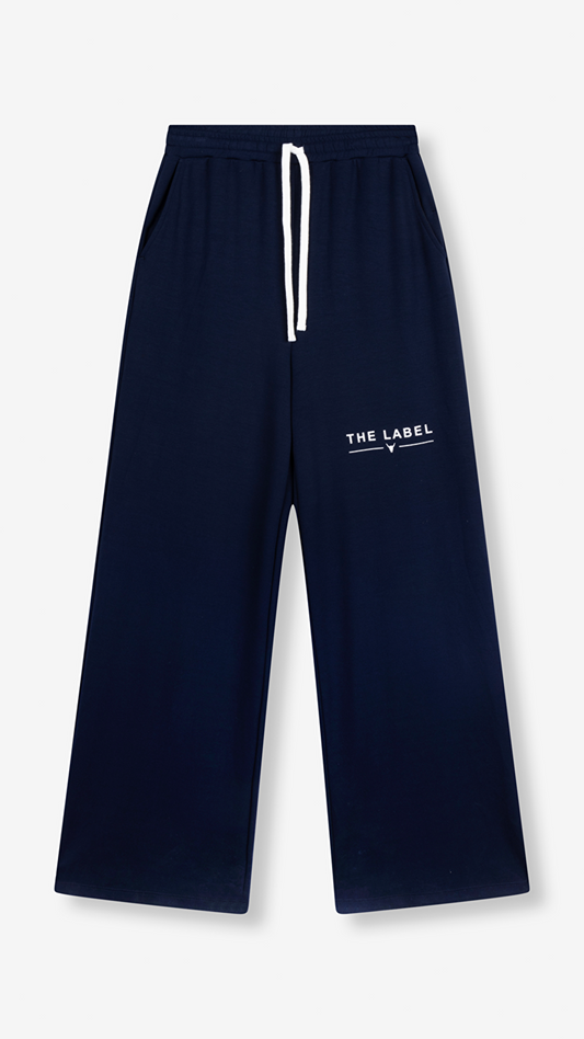 ALIX THE LABEL Wide Leg Scuba Pants